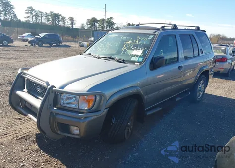 2001 Nissan Pathfinder Se из США, поврежденный, VIN JN8DR07YX1W511348